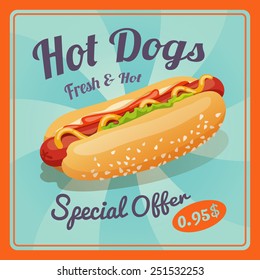 Hot Dog Flyer Images Stock Photos Vectors Shutterstock