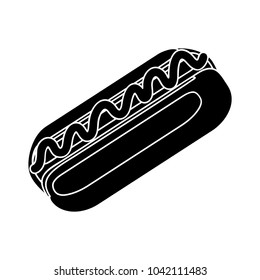 hot dog sandwich icon