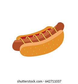 hot dog sandwich icon