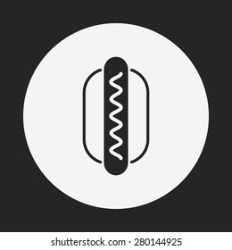 hot dog sausage icon