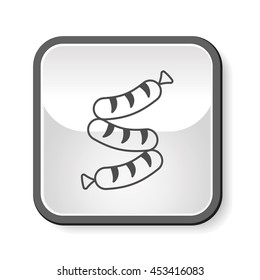 hot dog sausage icon