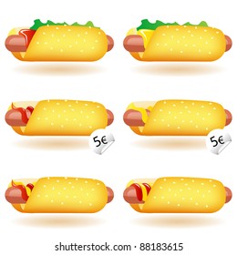 Hot dog set