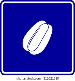 signo de perro caliente