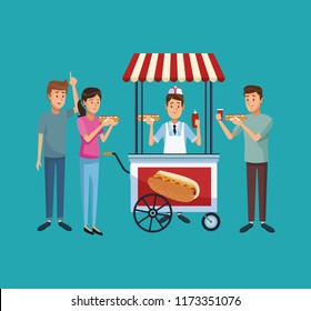 Hot dog stand