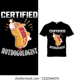 Hot Dog T Shirt Cool Hot Dog Graphic Shirt Funny Food Shirts For Men Women Kids Retro Vintage Hot Dog Eating Contest Tee Shirts.