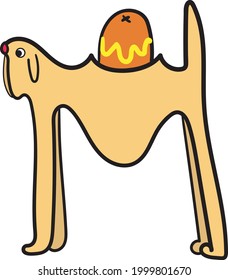 hot dog, vectorial art ilustración profesional