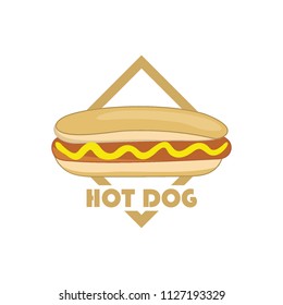 hot dog vector food