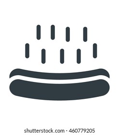 Hot Dog Vector Icon