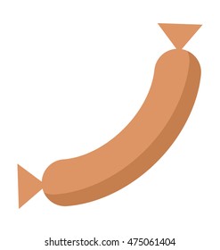 Hot Dog Vector Icon