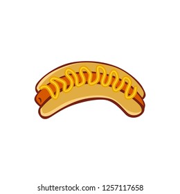 Hot Dog Vector illustrtaion
