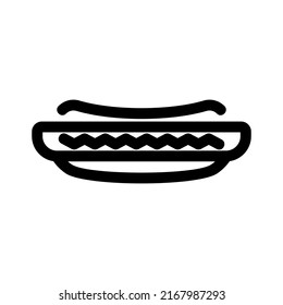 hot dogs icon or logo isolated sign symbol vector illustration - high quality black style vector icons
