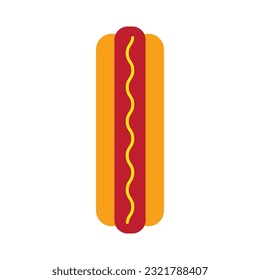 hot dogs icon vector template illustration logo design
