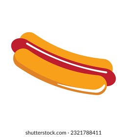 hot dogs icon vector template illustration logo design