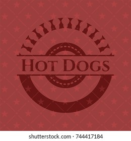 Hot Dogs red emblem