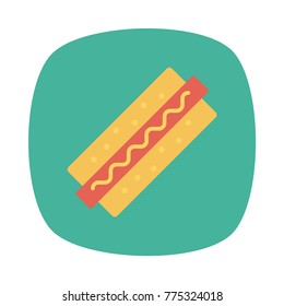 hot dogs square rounded