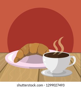 hot drink cartoon