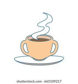 hot drink of chocolate
