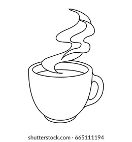 hot drink of chocolate