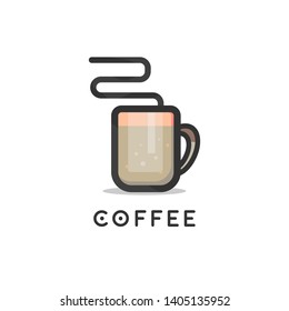 Hot drink coffee icon. Simple illustration perfect for presentation 