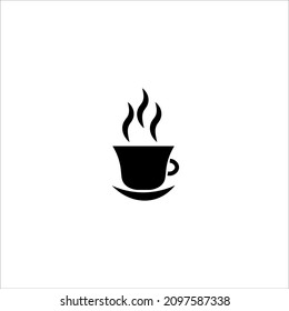 hot drink in a cup icon vector illustration symbol