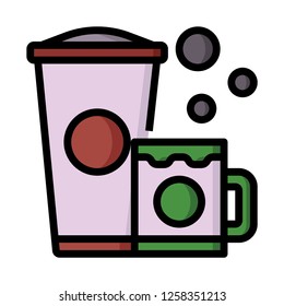 Hot drink icon