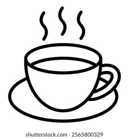 Hot Drink Icon Element For Design