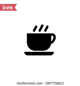 hot drink icon. Vector illustration EPS 10.