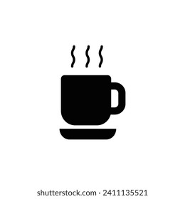 hot drink icon vector ilustration logo design