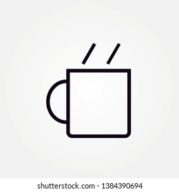 hot drink icon.Hot water sign icon.