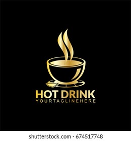 hot drink logo