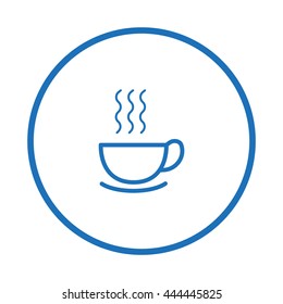 hot drink, steam, icon