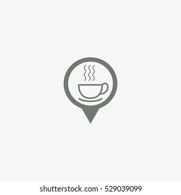 hot drink, steam, icon