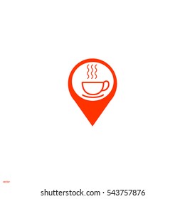hot drink, steam, icon