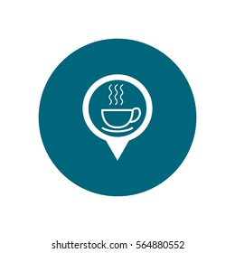 hot drink, steam, icon