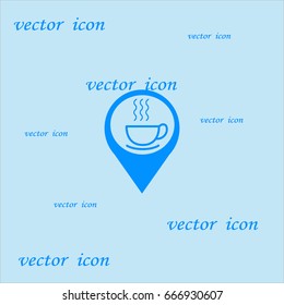 hot drink, steam, icon