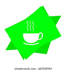 hot drink, steam, icon