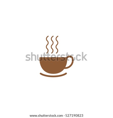 hot drink, steam, icon