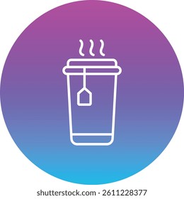 Hot Drink vector icon. Can be used for printing, mobile and web applications.