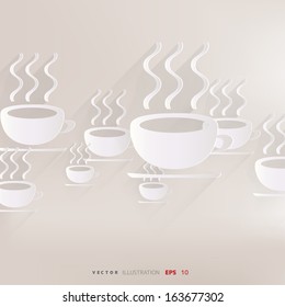 Hot drink web icon