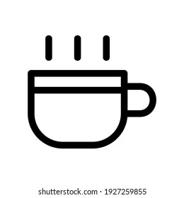 hot drinks icon or logo isolated sign symbol vector illustration - high quality black style vector icons
