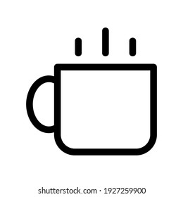 hot drinks icon or logo isolated sign symbol vector illustration - high quality black style vector icons

