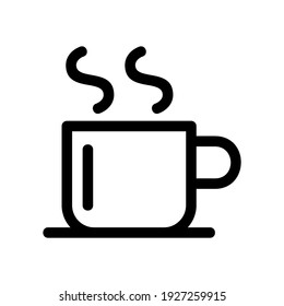 hot drinks icon or logo isolated sign symbol vector illustration - high quality black style vector icons
