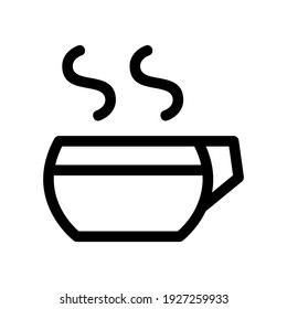 hot drinks icon or logo isolated sign symbol vector illustration - high quality black style vector icons
