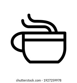 hot drinks icon or logo isolated sign symbol vector illustration - high quality black style vector icons
