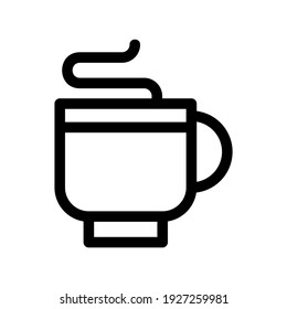 hot drinks icon or logo isolated sign symbol vector illustration - high quality black style vector icons
