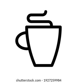 hot drinks icon or logo isolated sign symbol vector illustration - high quality black style vector icons
