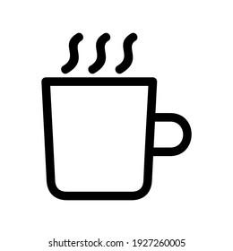hot drinks icon or logo isolated sign symbol vector illustration - high quality black style vector icons
