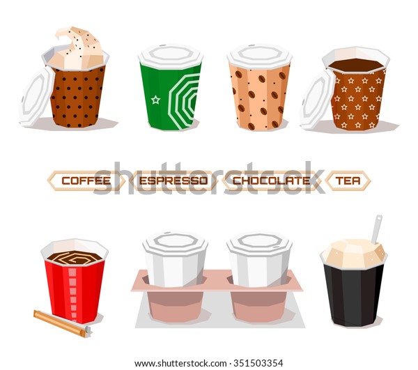 hot beverage paper cups