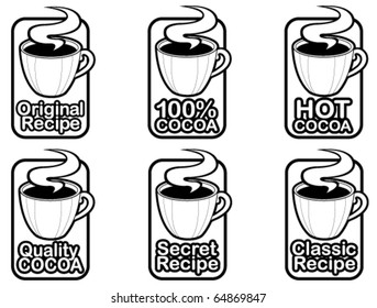 Hot Drinks Seal / Mark / Icon