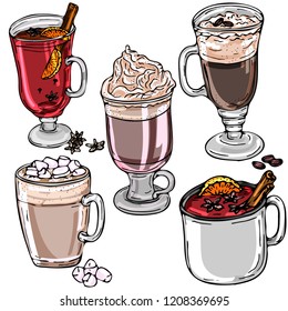 Hot drinks set